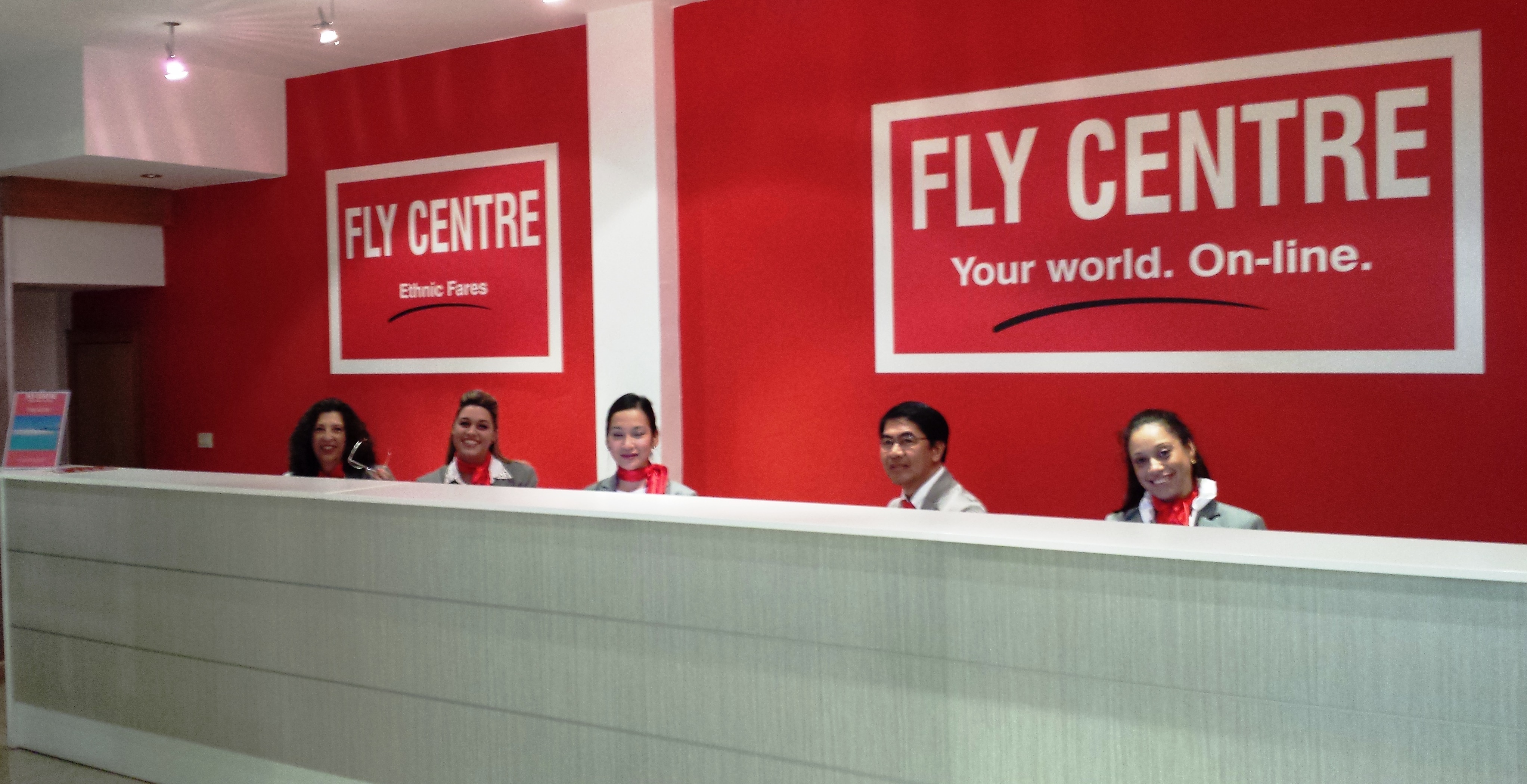 Lo staff Fly Centre di Roma